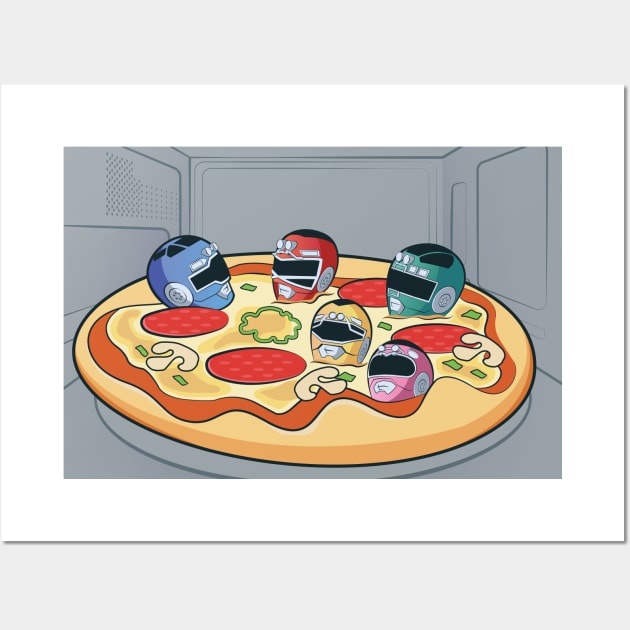 Pizza ranger Wall Art by Antoneox